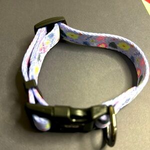 BD NWOT Adjustable Collar for Small Dog Purple Floral